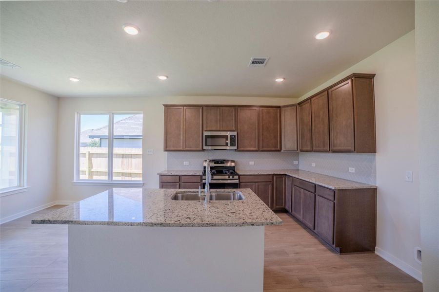 Furnished interior view inside a new home in , Brenham (Image 6).