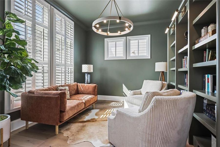 Furnished interior view inside a new home in Waterside Single Family, Peachtree Corners (Image 7).