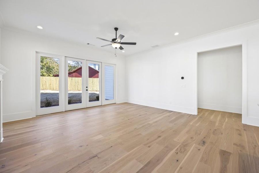 Spacious, unfurnished interior of a new home in , Madison (Image 35).
