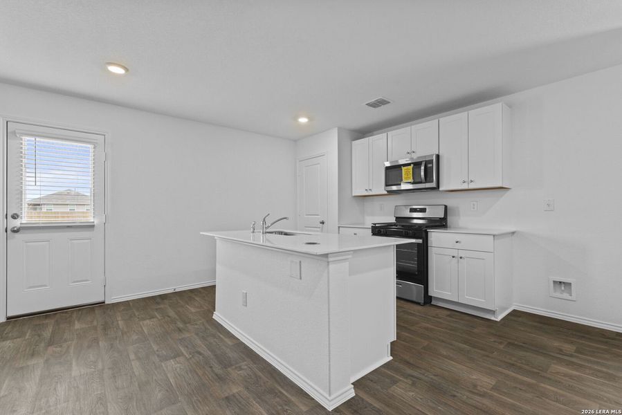 Furnished interior view inside a new home in Preserve at Medina, Von Ormy (Image 9). Furnished interior view inside a new home in Preserve at Medina, Von Ormy (Image 9).