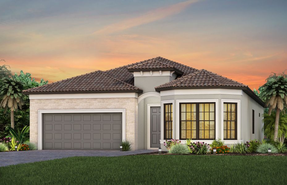 Exterior  FM3 with stone