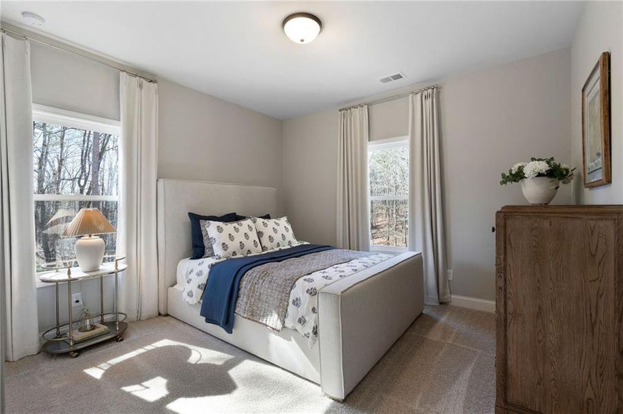 Furnished interior view inside a new home in , Waleska (Image 21).