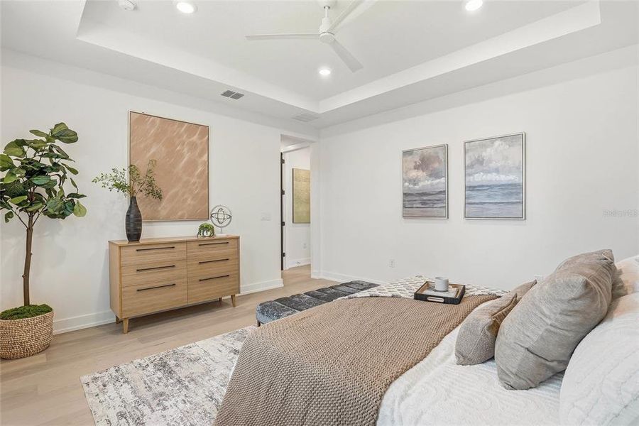 Furnished interior view inside a new home in , Tampa (Image 47).