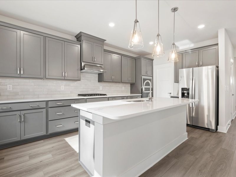 Furnished interior view inside a new home in Cedar Shoals - Signature Collection, Piedmont (Image 3).