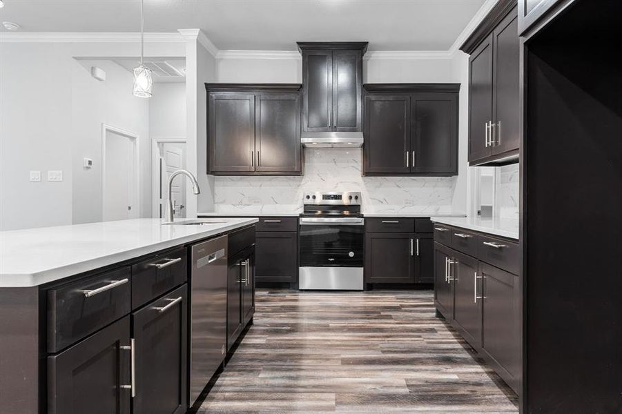 Furnished interior view inside a new home in , Greenville (Image 16).