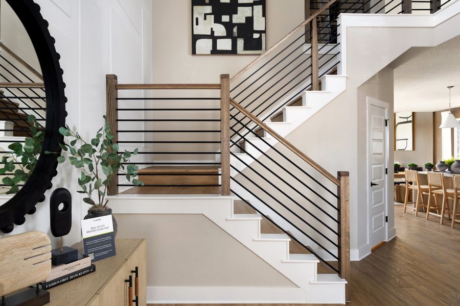 Furnished interior view inside a new home in Heritage, Dripping Springs (Image 9).
