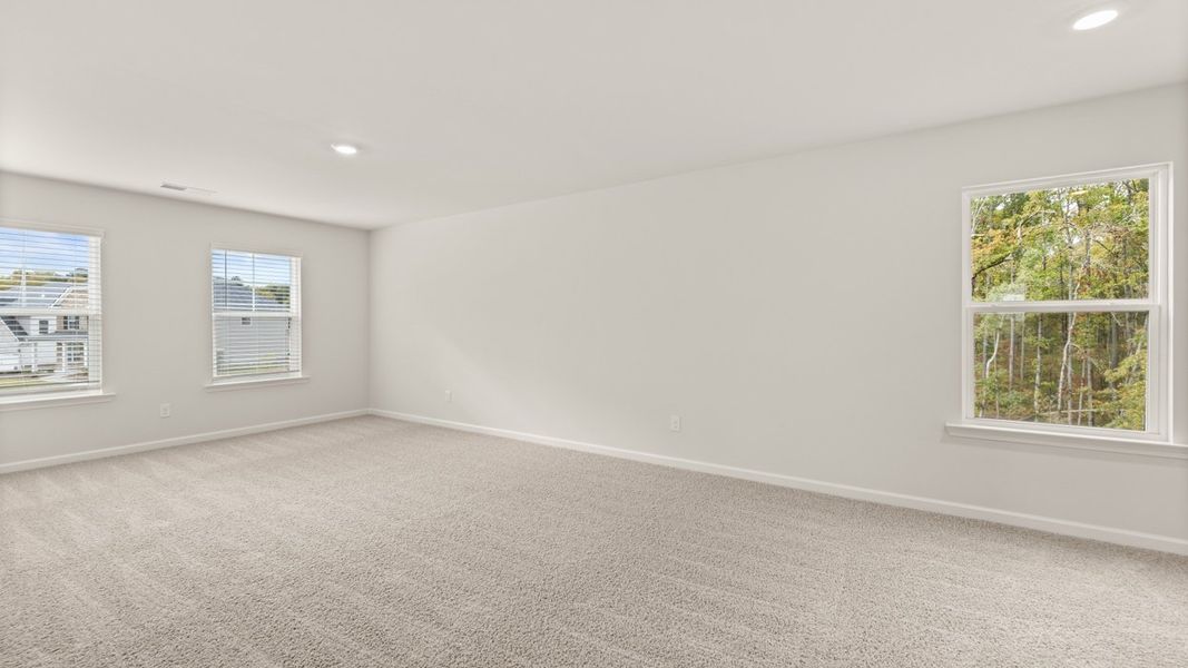 Representative unfurnished interior of a home built from the Summit by D.R. Horton in The Gates at Pates Creek, Hampton (Image 26).