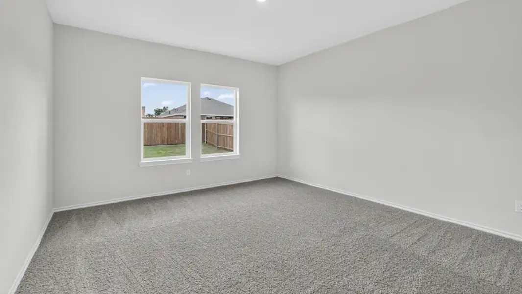 Representative unfurnished interior of a home built from the Midland by D.R. Horton in Asher Oaks, Bonham (Image 7).