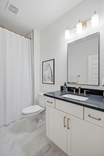 Furnished interior view inside a new home in , Mount Pleasant (Image 13).