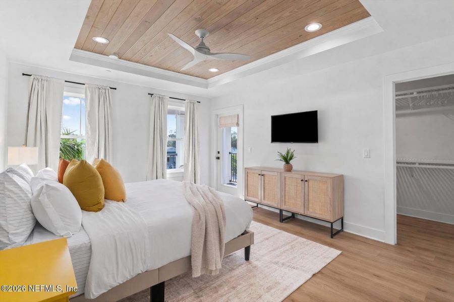 Furnished interior view inside a new home in , Jacksonville Beach (Image 50).