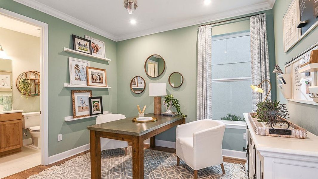 Furnished interior view inside a new home in Firethorn, Parrish (Image 12).