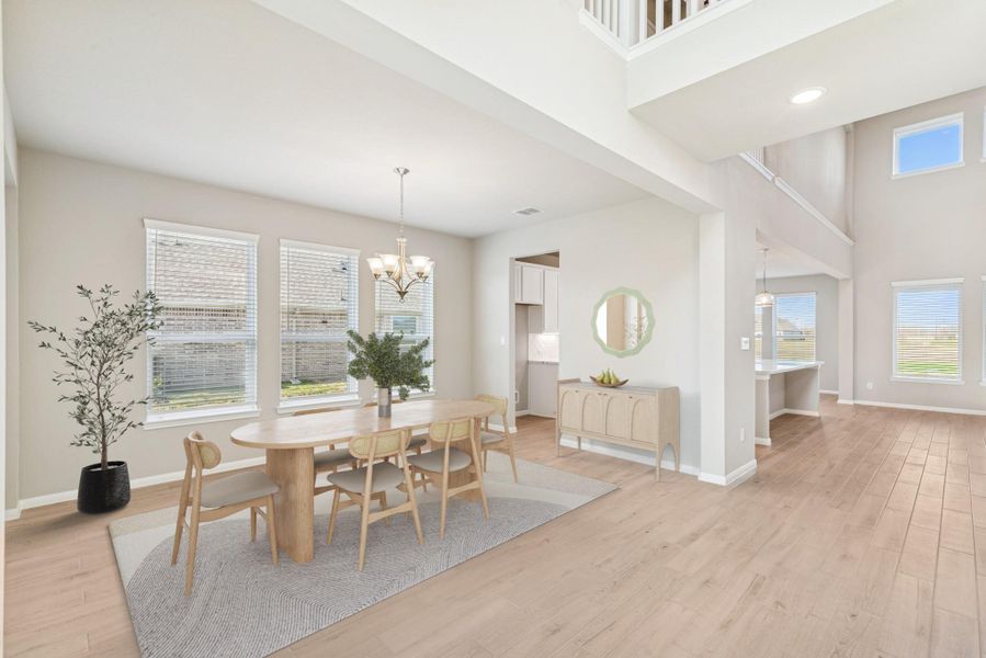 Formal dining room