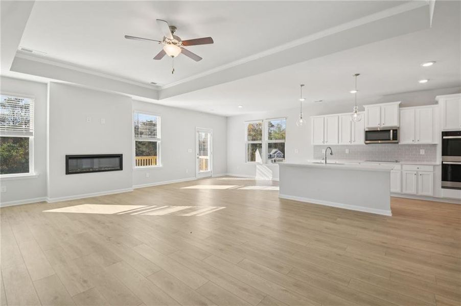 Spacious, unfurnished interior of a new home in Chapel Hill, Newnan (Image 21). Spacious, unfurnished interior of a new home in Chapel Hill, Newnan (Image 21).