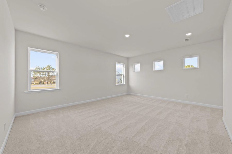 Spacious, unfurnished interior of a new home in Blue Heron Retreat: Oasis Series, Little River (Image 23). Spacious, unfurnished interior of a new home in Blue Heron Retreat: Oasis Series, Little River (Image 23).