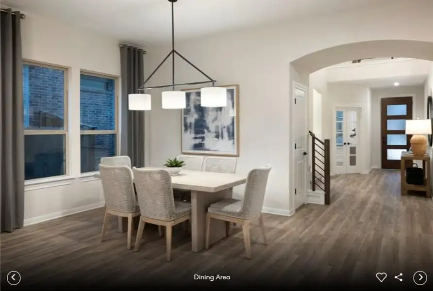 Interior photos- Photo of Pulte model home with same floor plan, not of actual home listed.