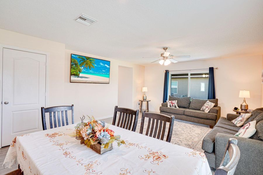 Furnished interior view inside a new home in Celebration Pointe, Fort Pierce (Image 12).
