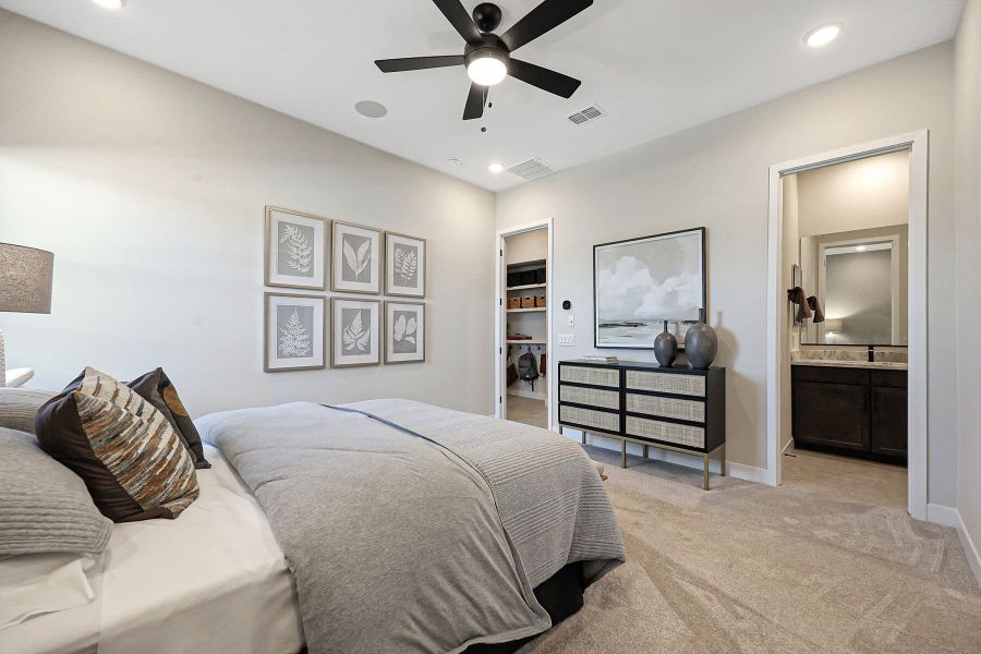 Representative furnished interior of a home built from the Sage by Mattamy Homes in Empire Pointe, Queen Creek (Image 43).