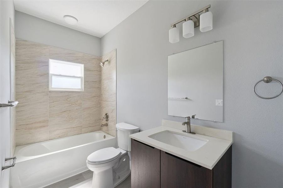 Furnished interior view inside a new home in , Davenport (Image 8).