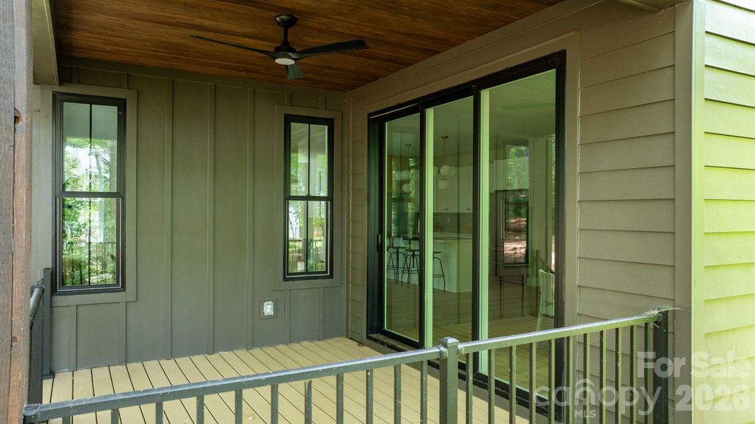 Exterior details and patio area of a home in , Lincolnton (Image 4).
