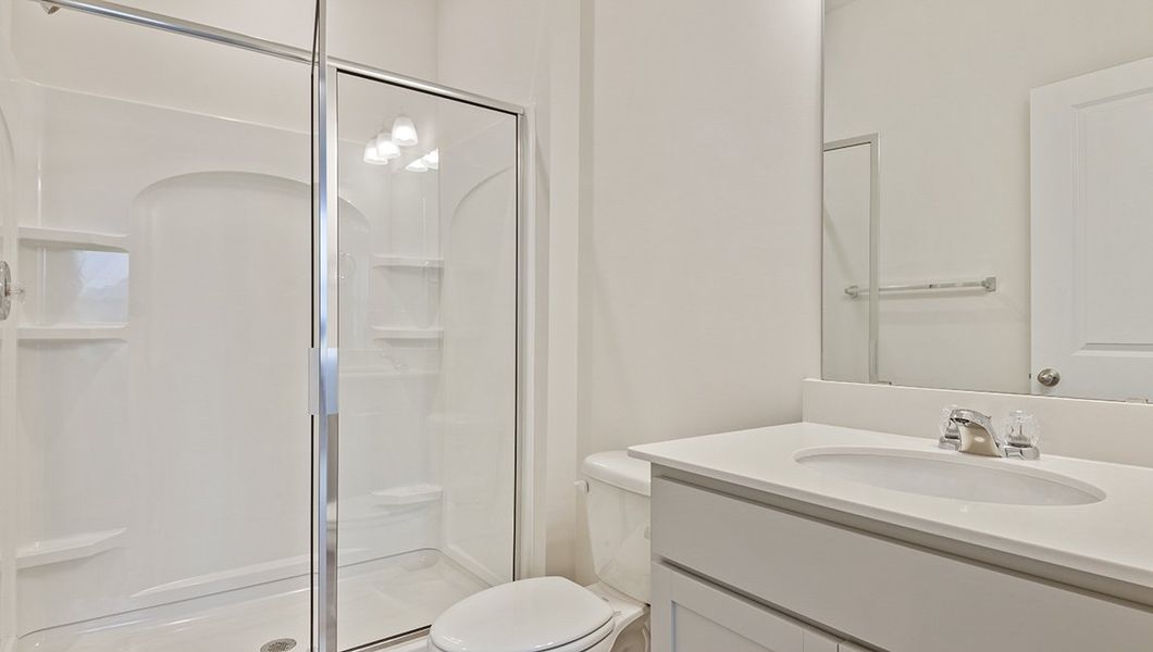 Representative furnished interior of a home built from the Macon by D.R. Horton in Lakestone, Woodruff (Image 9).