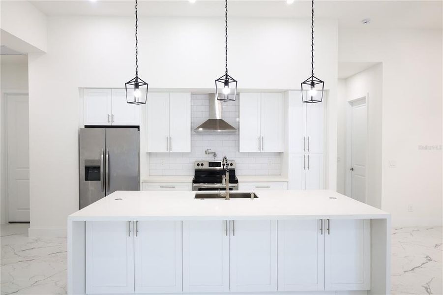 Furnished interior view inside a new home in , Cape Coral (Image 26). Furnished interior view inside a new home in , Cape Coral (Image 26).