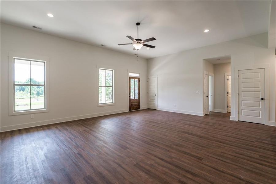 Spacious, unfurnished interior of a new home in , Social Circle (Image 33).
