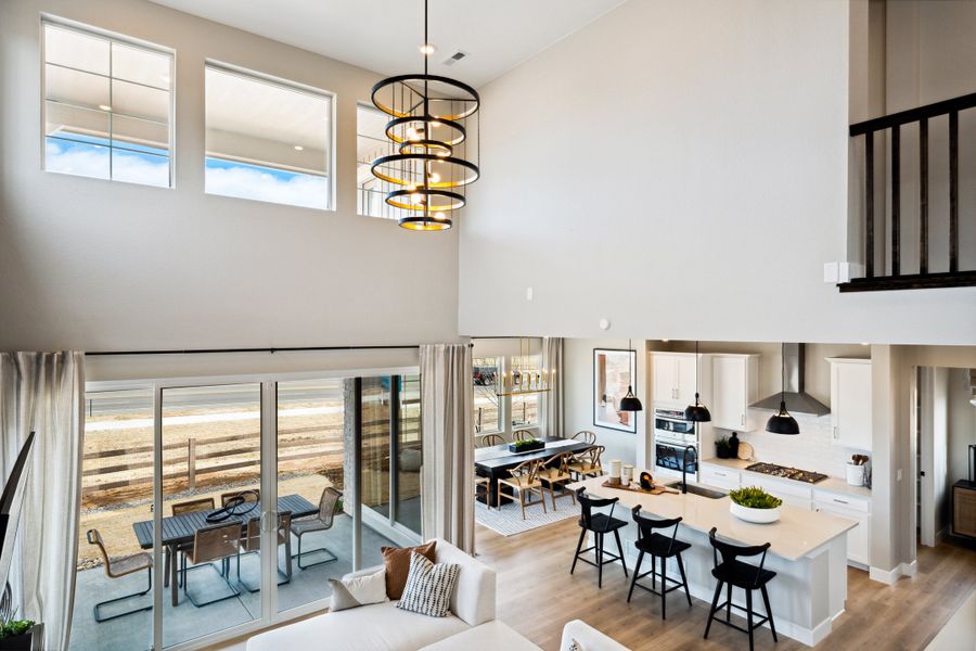 Furnished interior view inside a new home in Sterling Ranch Ascent Village, Littleton (Image 22).