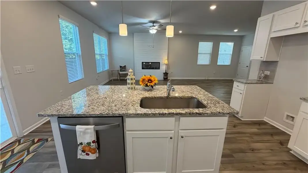 Furnished interior view inside a new home in Graystone Village, Grayson (Image 9).