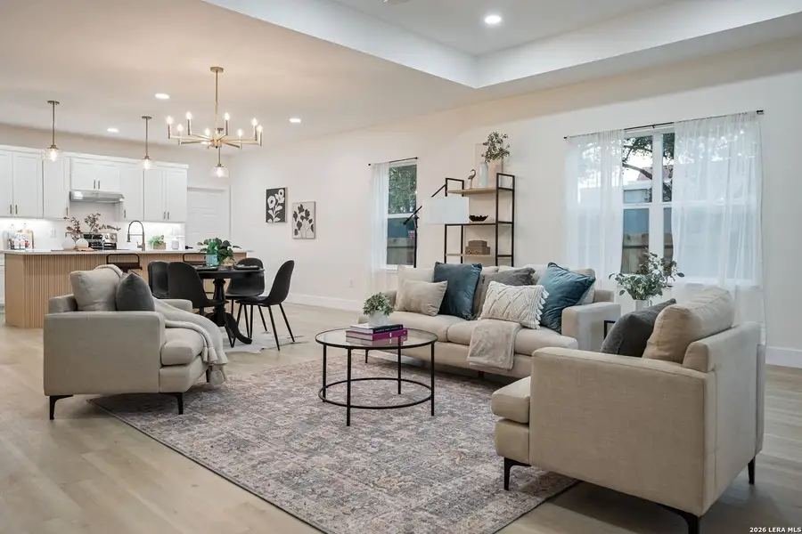 Furnished interior view inside a new home in , San Antonio (Image 9).