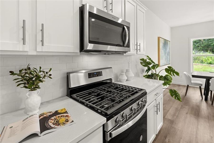 Furnished interior view inside a new home in , Loganville (Image 14).