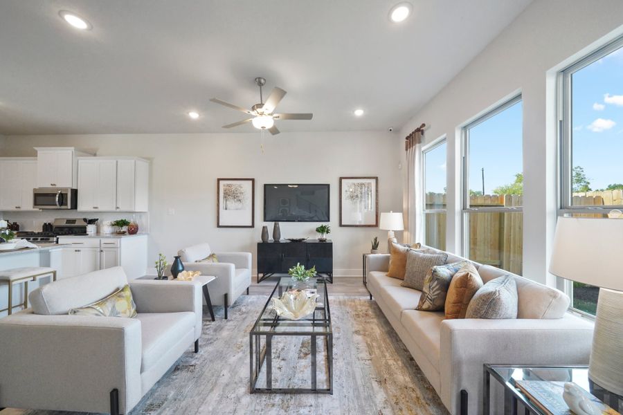 Cay Landing Model Home - Nimitz Floorplan - Family Room