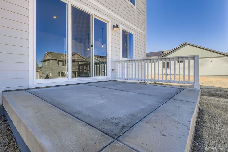 12'x10' CONCRETE PATIO