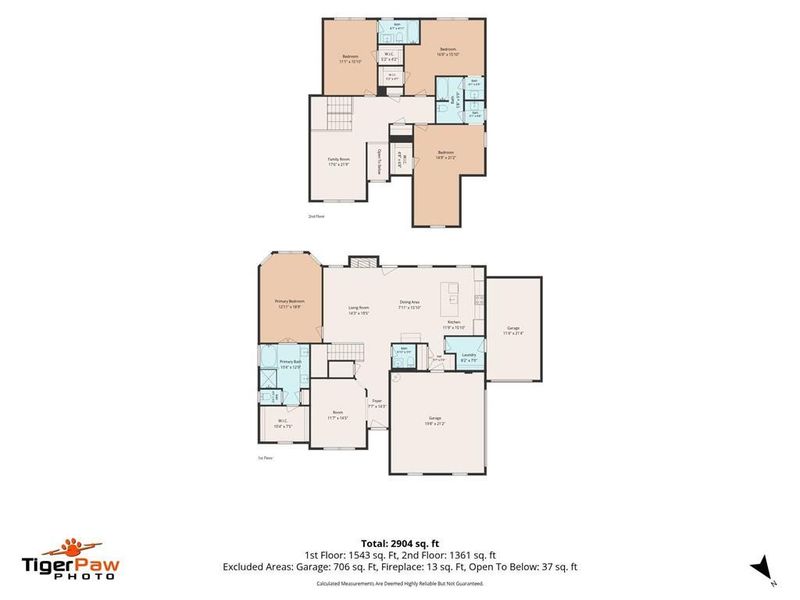 2D floor plan layout of this home in Palm Springs Manor Create Homes, Ellenwood, GA (Image 5). 2D floor plan layout of this home in Palm Springs Manor Create Homes, Ellenwood, GA (Image 5).