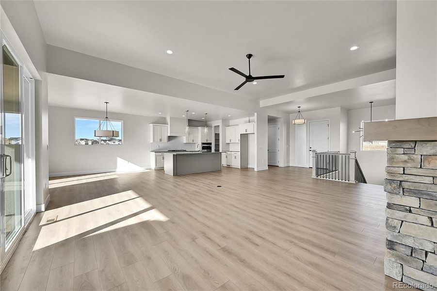 Spacious, unfurnished interior of a new home in , Peyton (Image 36).