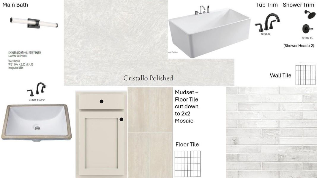 Sample of building materials used in homes in Jubilee 45' 70', Hockley (Image 7).