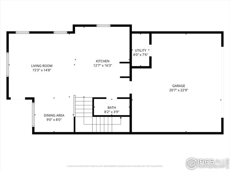 2D floor plan layout of this home in , Greeley, CO (Image 6).