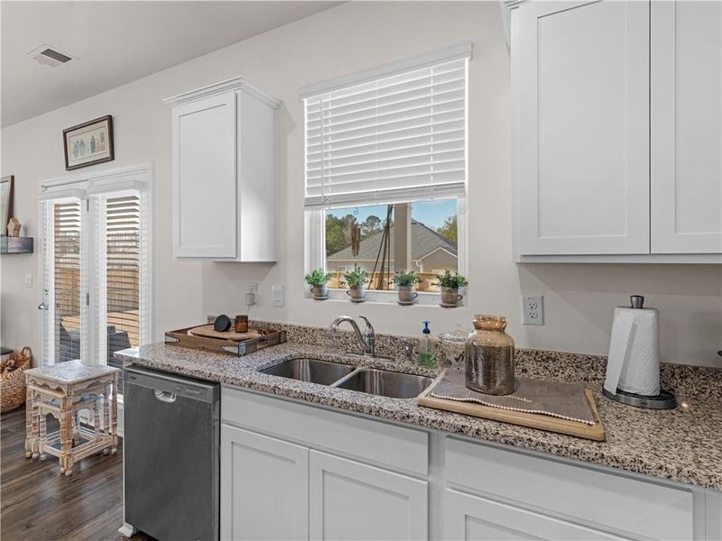 Furnished interior view inside a new home in Bridle Creek, Locust Grove (Image 29).