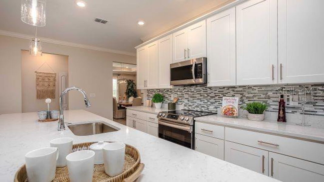 Furnished interior view inside a new home in , North Port (Image 8).