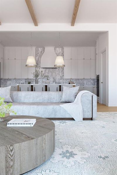 Furnished interior view inside a new home in , Dallas (Image 10). Furnished interior view inside a new home in , Dallas (Image 10).