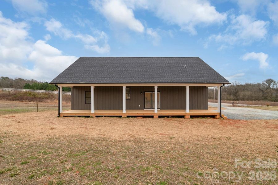 Exterior details and patio area of a home in , Monroe (Image 23).