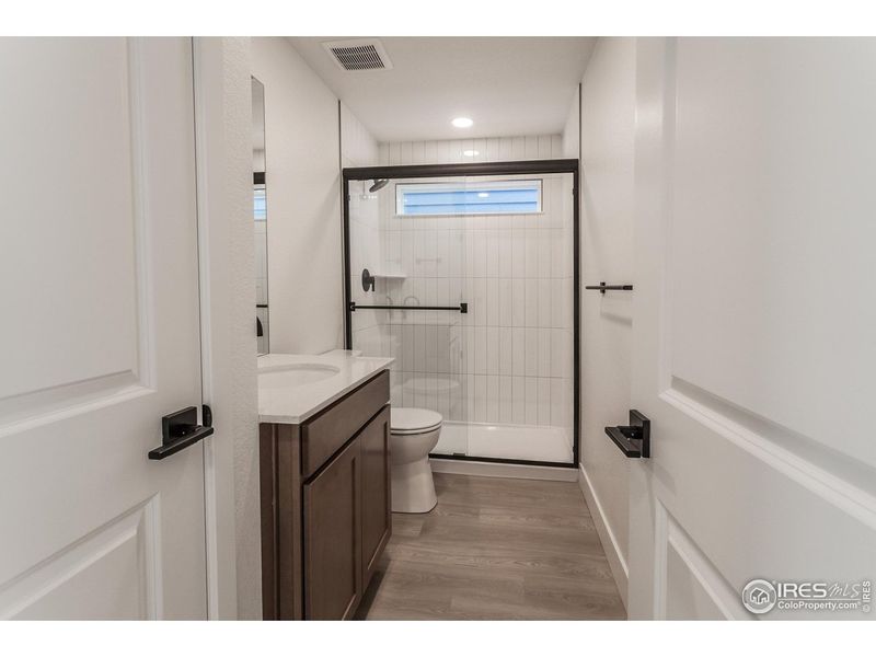 Furnished interior view inside a new home in Prairie Song Story Collection - Single Family Homes, Windsor (Image 10).