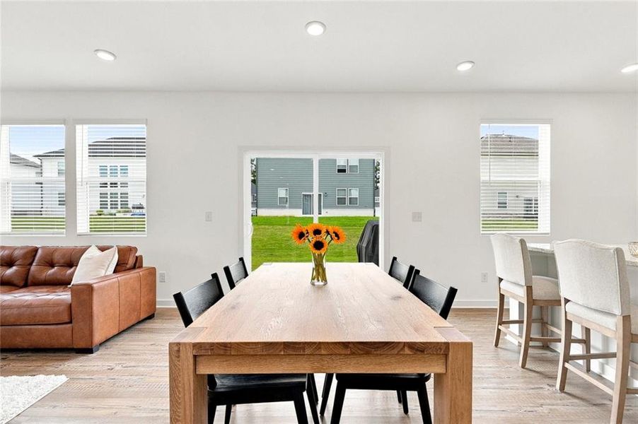 Furnished interior view inside a new home in , Grayson (Image 14).