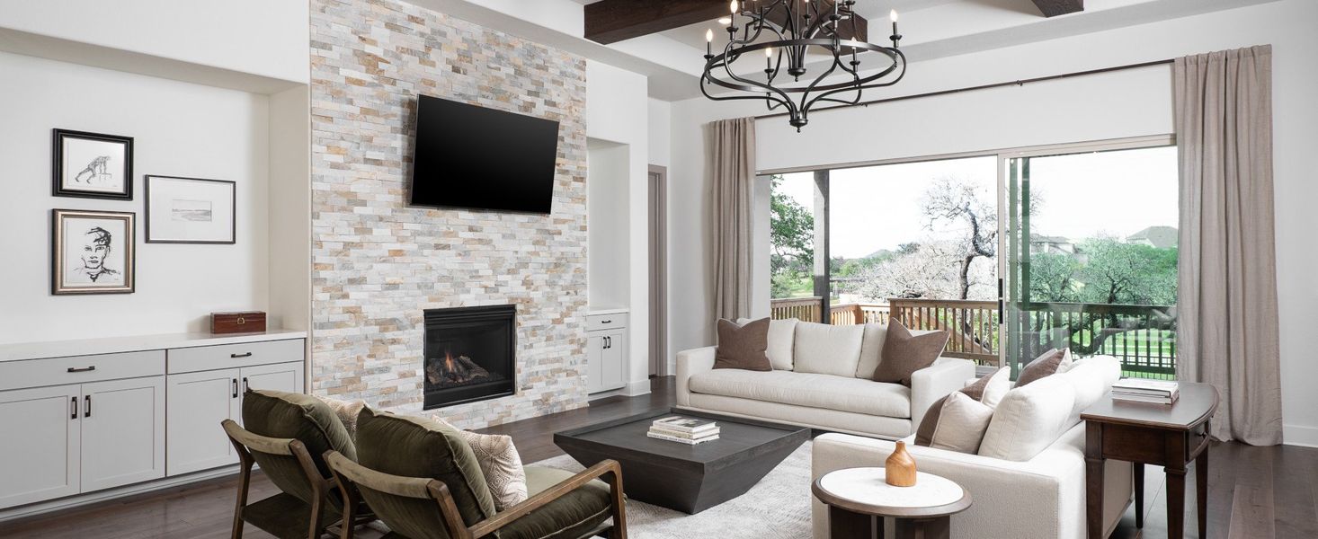 Representative furnished interior of a home built from the Avalon III by Ashton Woods in The Trails at Carmel 60s, Pflugerville (Image 12). Representative furnished interior of a home built from the Avalon III by Ashton Woods in The Trails at Carmel 60s, Pflugerville (Image 12).