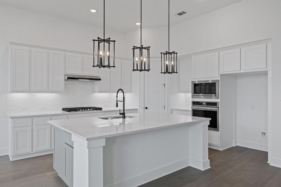 Furnished interior view inside a new home in Flora, Hutto (Image 7).