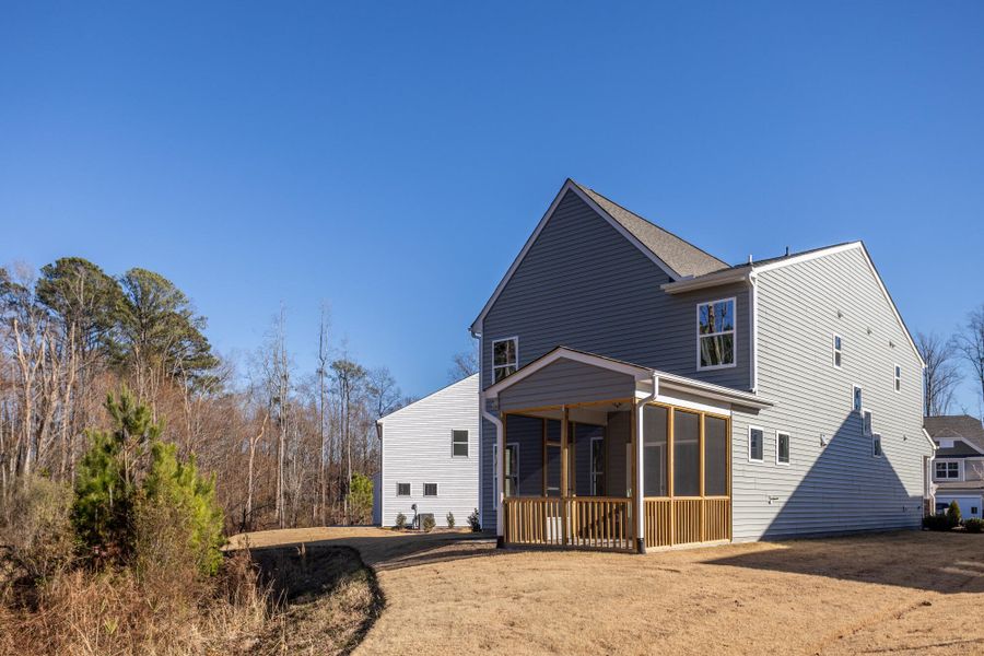 Exterior details and patio area of a home in Daniel Farms, Benson (Image 22). Exterior details and patio area of a home in Daniel Farms, Benson (Image 22).