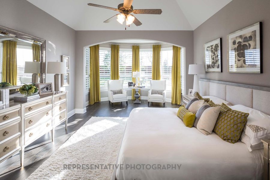 Furnished interior view inside a new home in Briarley, Montgomery (Image 17).