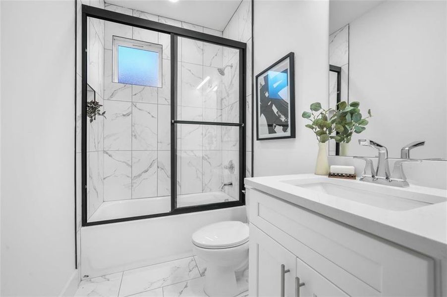 Furnished interior view inside a new home in , Atlanta (Image 18).