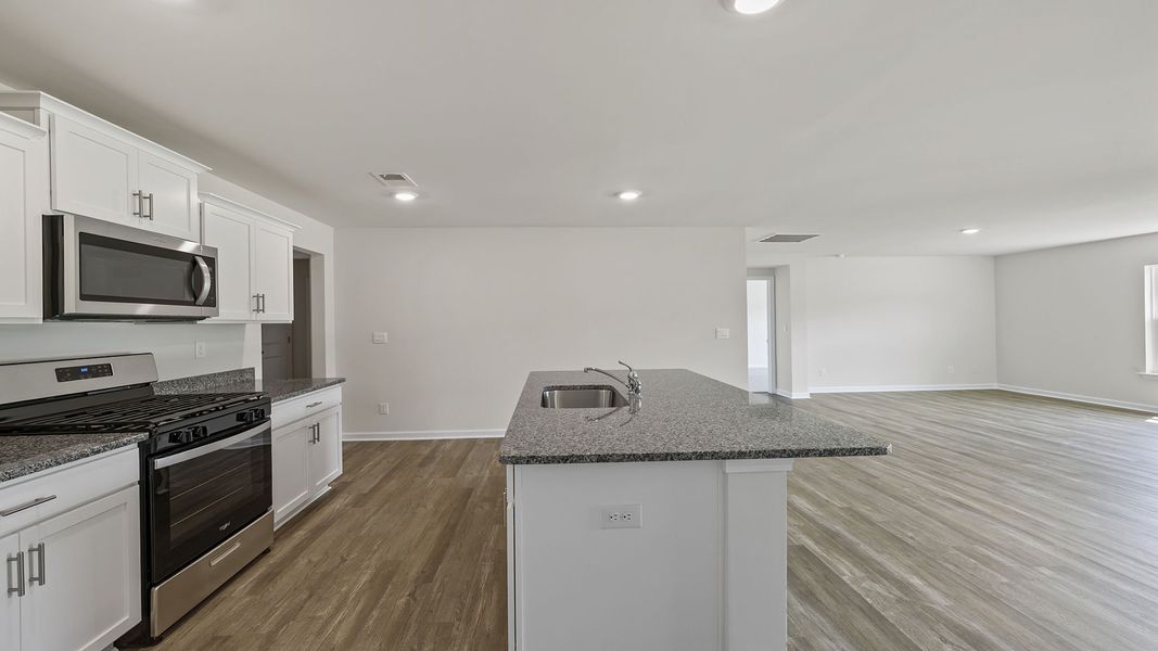 Furnished interior view inside a new home in Spring Ridge, Anderson (Image 11).