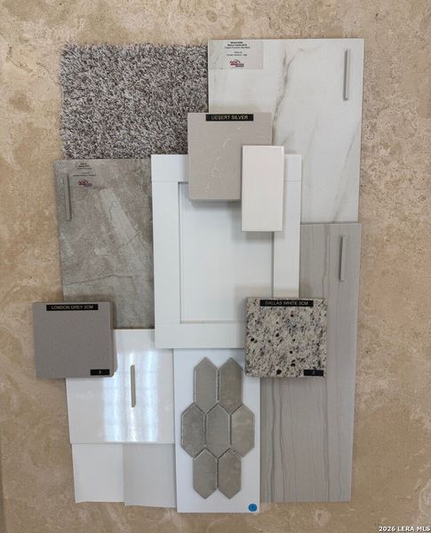 Sample of building materials used in homes in Cordova Crossing, Seguin (Image 4). Sample of building materials used in homes in Cordova Crossing, Seguin (Image 4).