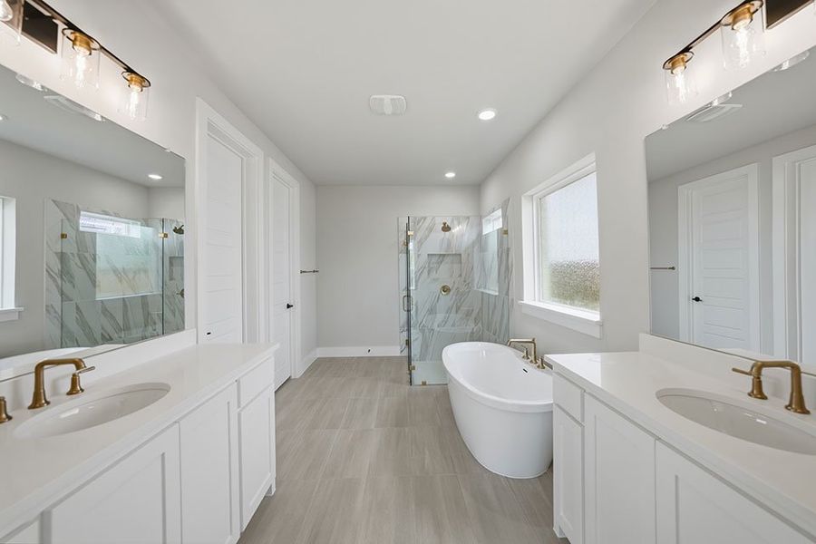 Furnished interior view inside a new home in Aster Park, McKinney (Image 13).